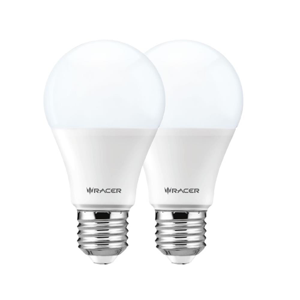 หลอด LED RACER A60 KIMMIE 7 วัตต์ DAYLIGHT E27 (แพ็ก 2 ชิ้น)