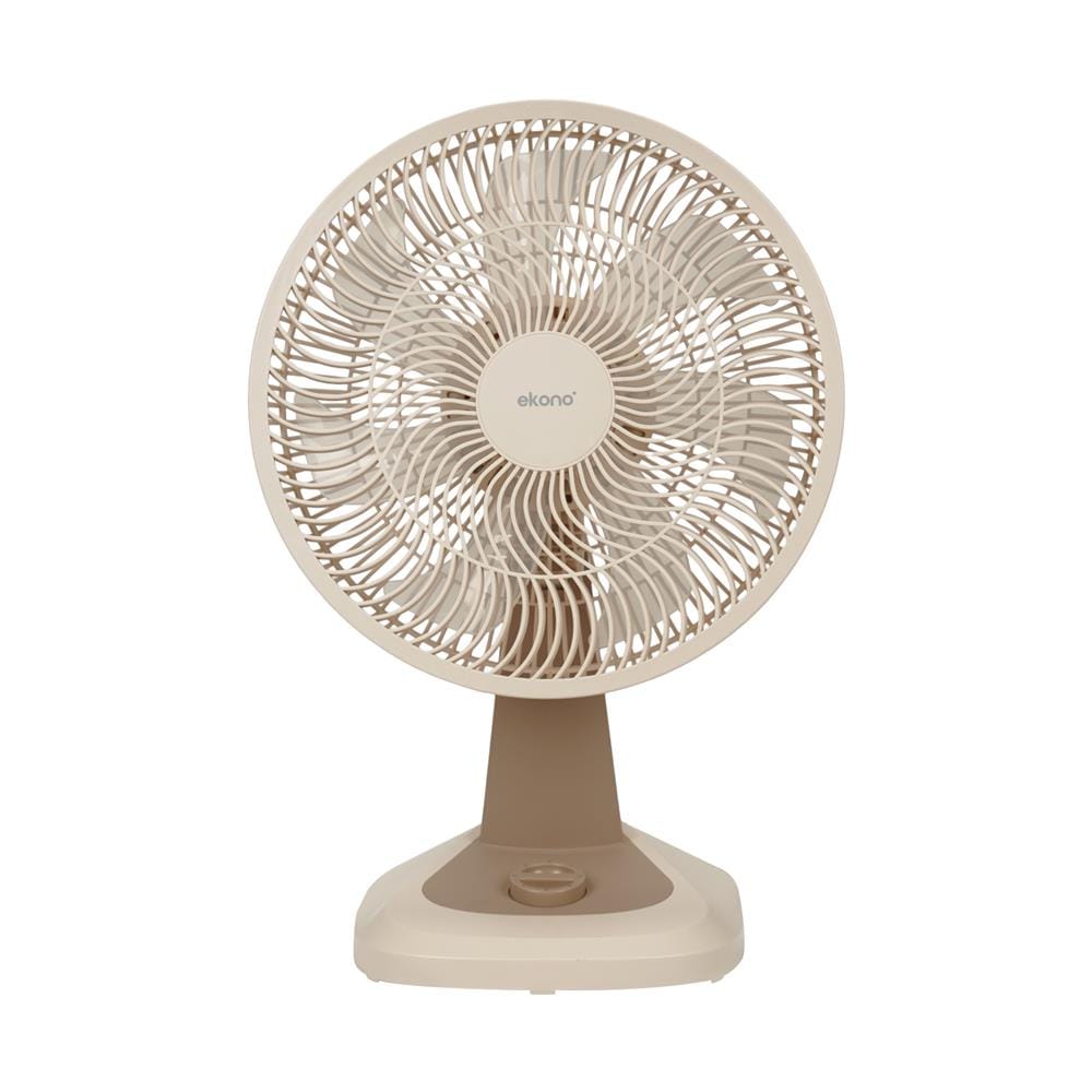 พัดลมตั้งโต๊ะ 12 นิ้ว EKONO RFS-2503 สีครีม