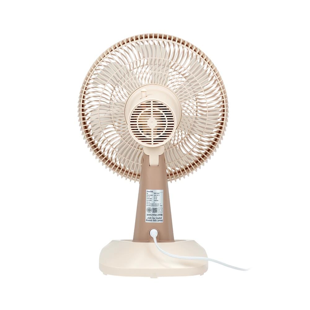 พัดลมตั้งโต๊ะ 12 นิ้ว EKONO RFS-2503 สีครีม