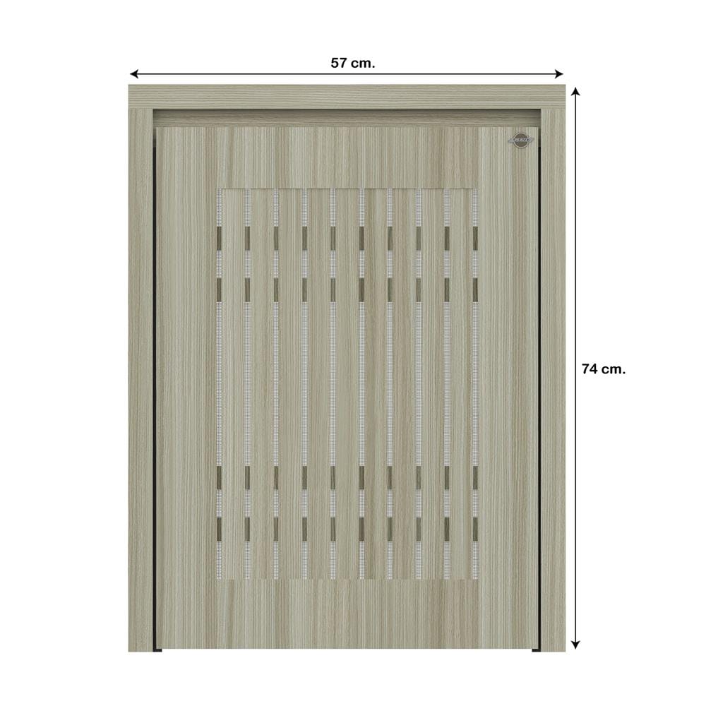 บานถังแก๊ส JUPITER GRAND 57x74 ซม. สีสัก