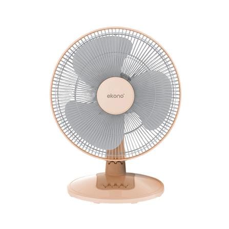 พัดลมตั้งโต๊ะ 16 นิ้ว EKONO NDT2007 สีครีม