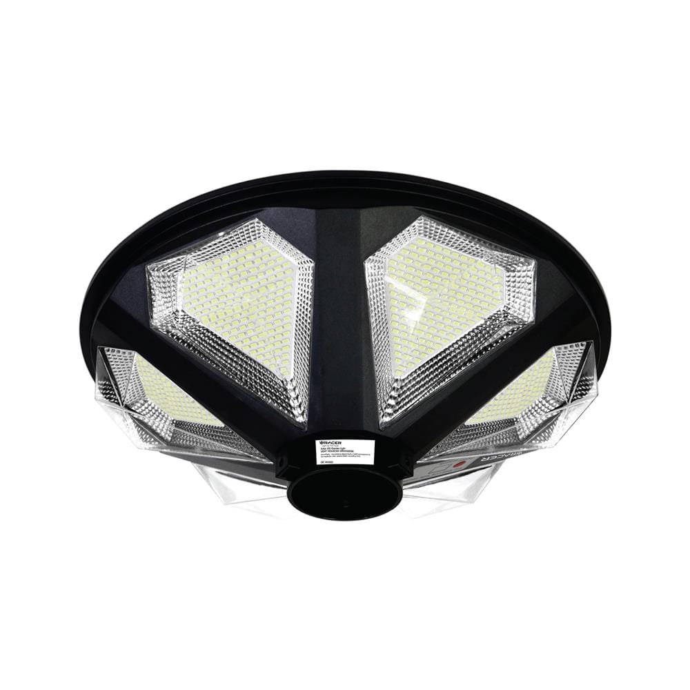 ไฟสนาม SOLAR RACER LIGHT HOUSE 800 วัตต์ DAYLIGHT สีดำ