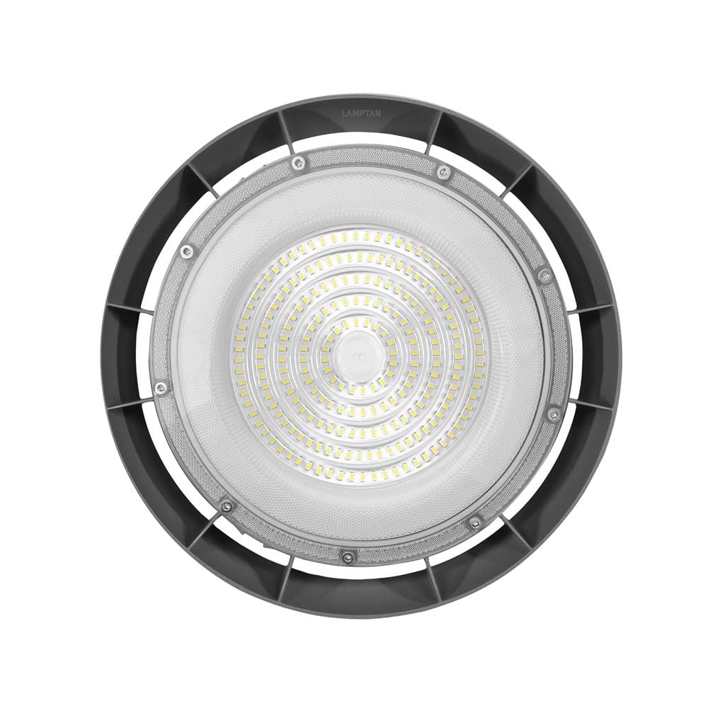 โคมไฮเบย์ LED LAMPTAN AIRFLOW 300 วัตต์ DAYLIGHT สีเทา