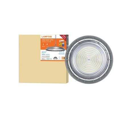 โคมไฮเบย์ LED LAMPTAN AIRFLOW 300 วัตต์ DAYLIGHT สีเทา_4