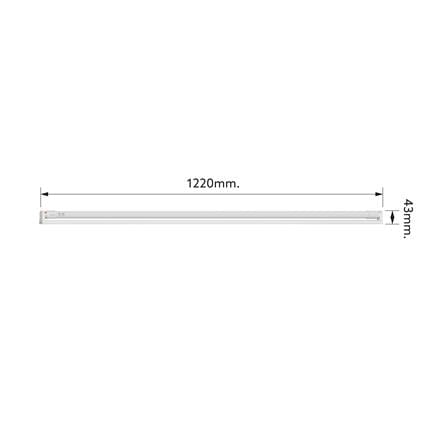 ชุดรางนีออน LED LAMPTAN T8 LYN SLIDE HIGH WATT 32 วัตต์ DAYLIGHT_7