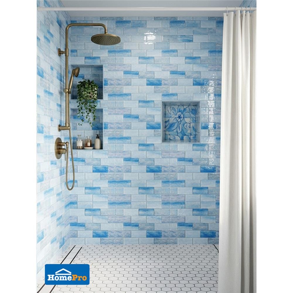 โมเสคแก้ว 30x30 ซม. TARA OCEAN MIST