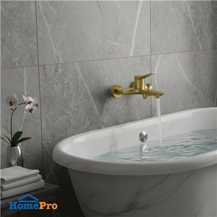 ก๊อกผสมอ่างอาบ KARAT FAUCET KF-02-720-41 สีทอง_2