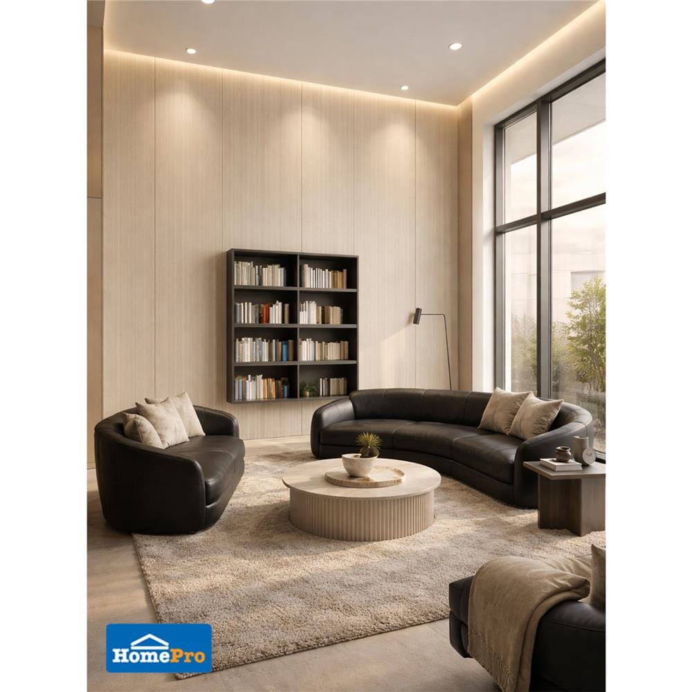 แผ่นตกแต่งผนัง SPC WALL PANEL 122x244 ซม. TARA SOFT SAND