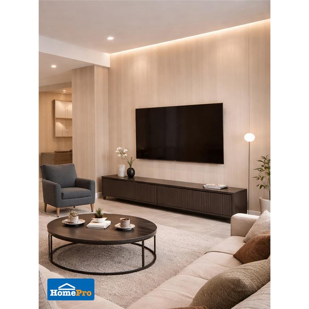 แผ่นตกแต่งผนัง SPC WALL PANEL 122x244 ซม. TARA SOFT SAND