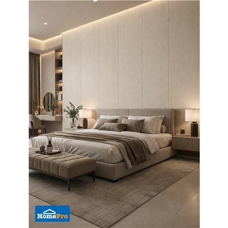 แผ่นตกแต่งผนัง SPC WALL PANEL 122x244 ซม. TARA SOFT SAND_4