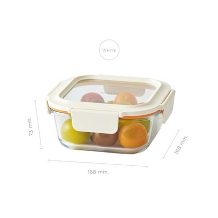 กล่องอาหารแก้ว LOCKNLOCK THE CUBE 0.75 ลิตร สีขาว_12