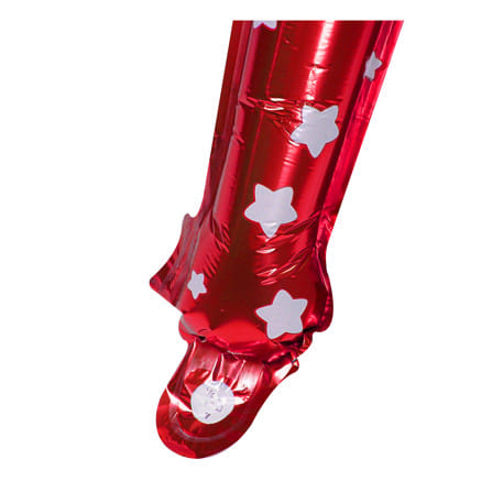 ลูกโป่งฟอยล์ กระบองเชียร์ SNAZZ 28 นิ้ว สีแดง_2