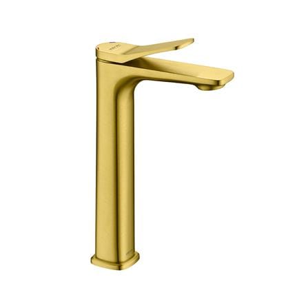 ก๊อกอ่างล้างหน้าผสมเคาน์เตอร์ KARAT FAUCET KF-02-621-41 สีทอง_0