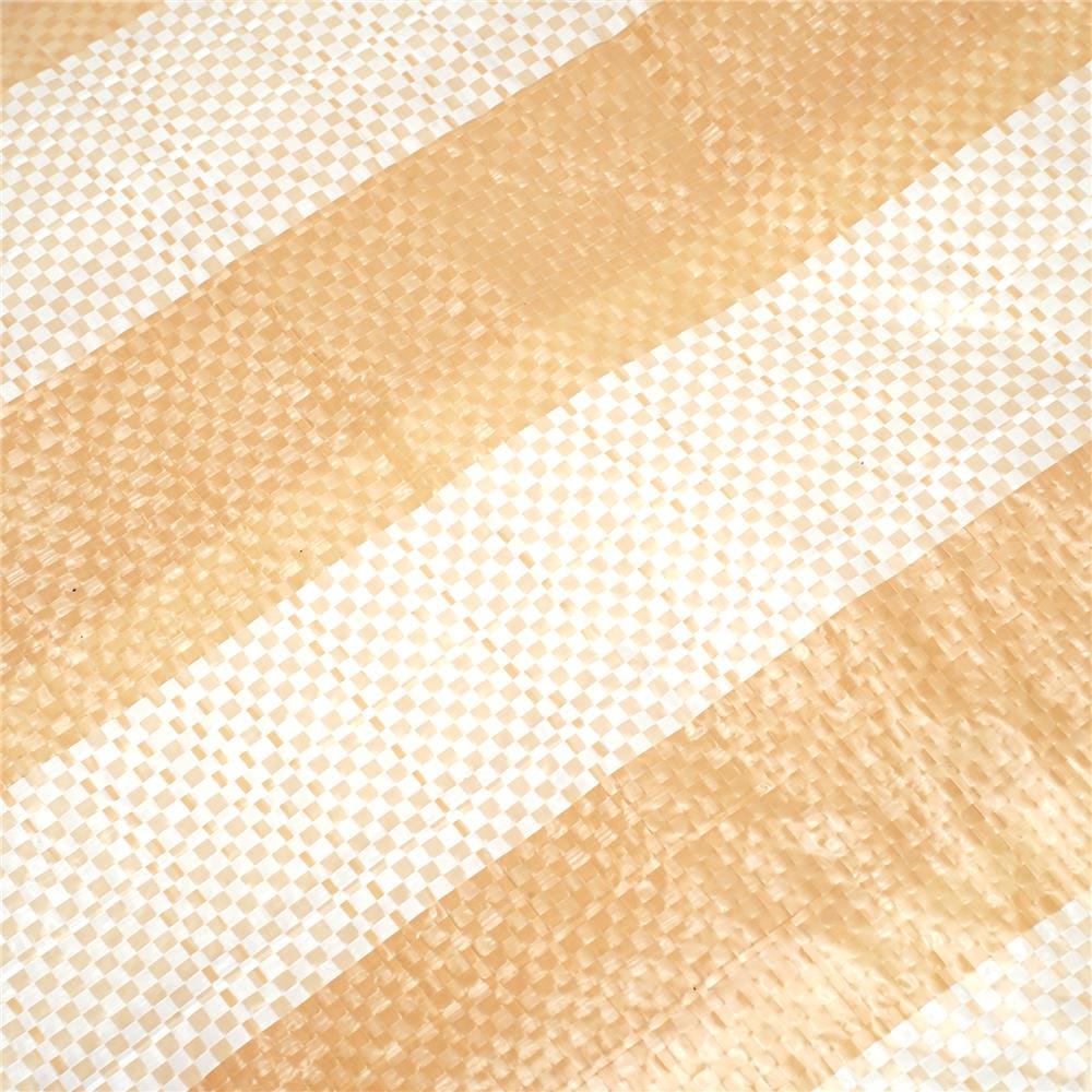 ผ้าใบ SPRING 2x3 ม. สีน้ำตาล/ขาว