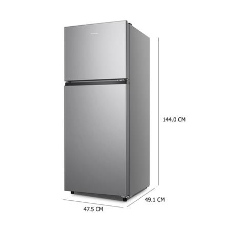 ตู้เย็น 2 ประตู HISENSE RT156N1ES 5.6 คิว สีเงิน_5