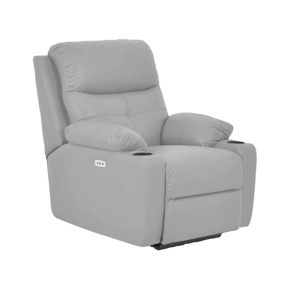 เก้าอี้ปรับนอนไฟฟ้า FURDINI COMPLETE/PET FRIENDLY สีเทา