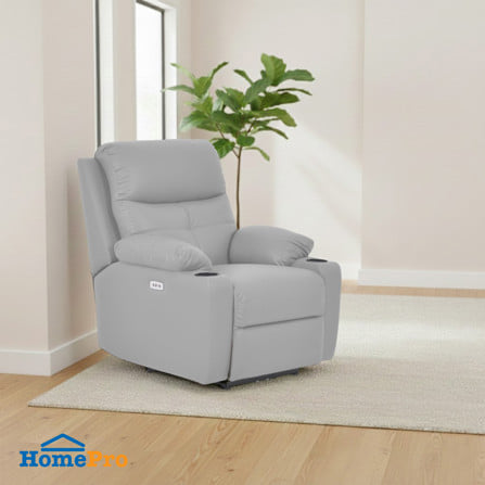 เก้าอี้ปรับนอนไฟฟ้า FURDINI COMPLETE/PET FRIENDLY สีเทา_4