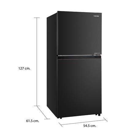 ตู้เย็น 2 ประตู TOSHIBA GR-RT236WE-PMTH(68) 6.4 คิว สีดำ อินเวอร์เตอร์_6