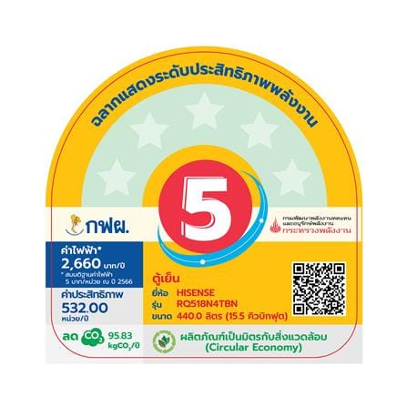ตู้เย็น MULTIDOOR HISENSE RQ518N4TBN 15.5 คิว สีเทาเข้ม_4