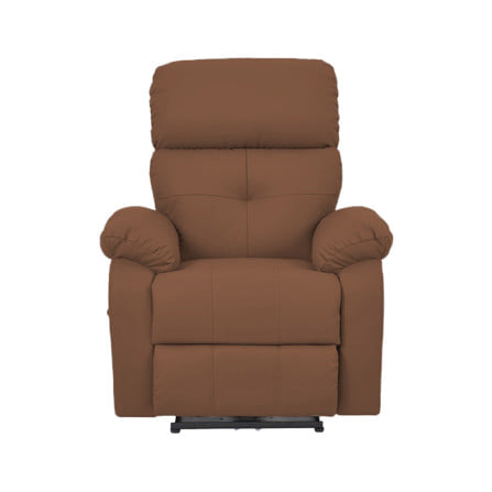 เก้าอี้ปรับนอนไฟฟ้า FURDINI CHARLIE/PET FRIENDLY สีน้ำตาลเข้ม_2
