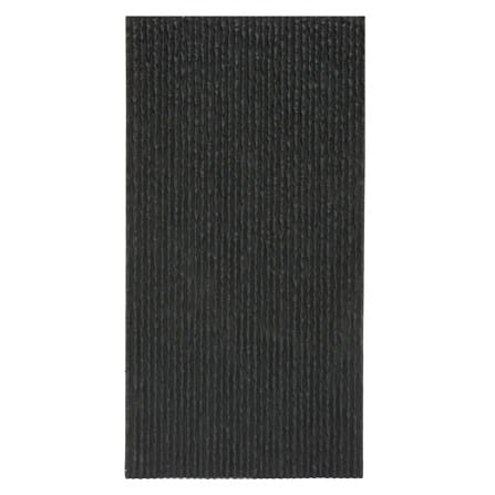 แผ่นตกแต่งผนัง PU 60x120 ซม. TARA ม่านน้ำ สีดำ_0