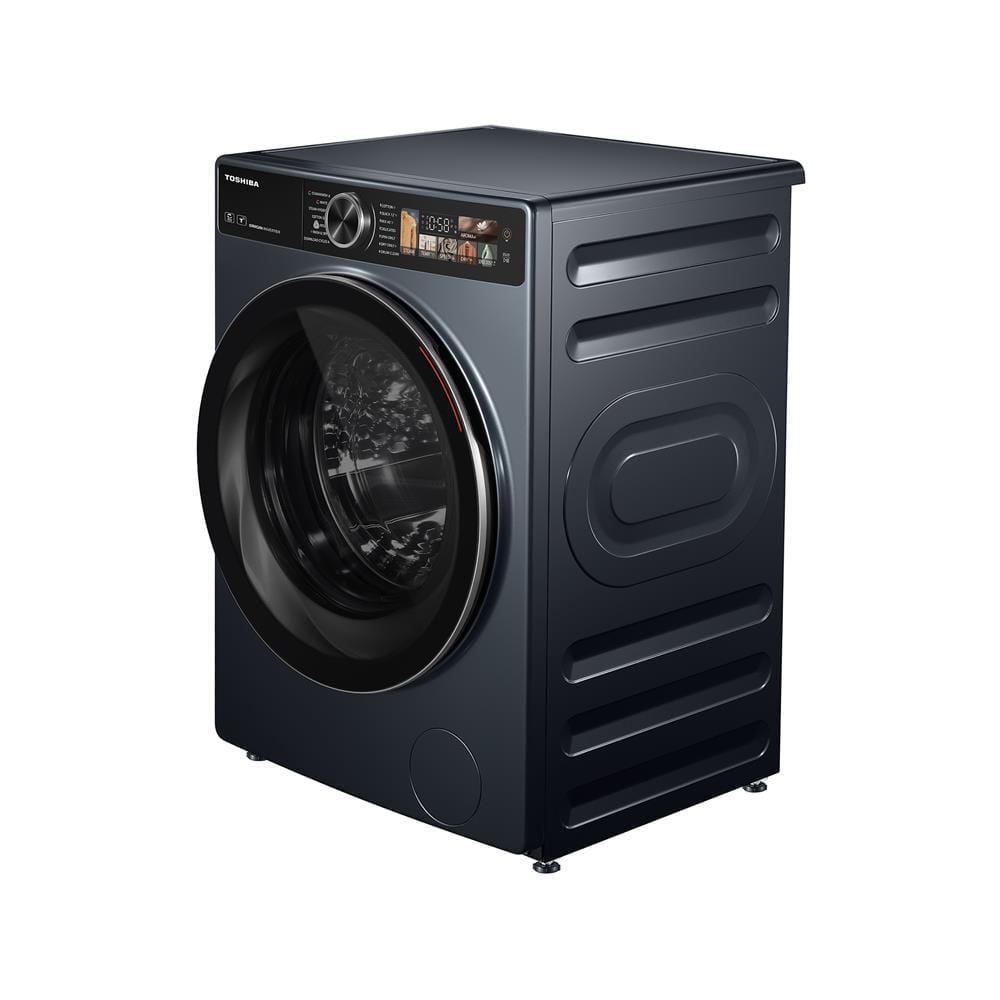 เครื่องซักอบผ้าฝาหน้า TOSHIBA TWD-T25BZP140MWT(MG) 13/8 กก. อินเวอร์เตอร์ สีเทาดำ