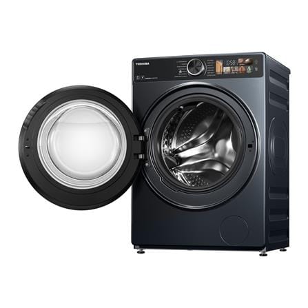 เครื่องซักอบผ้าฝาหน้า TOSHIBA TWD-T25BZP140MWT(MG) 13/8 กก. อินเวอร์เตอร์ สีเทาดำ_4