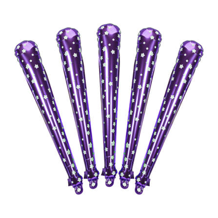 ลูกโป่งฟอยล์ กระบองเชียร์ SNAZZ 28 นิ้ว สีม่วง_0