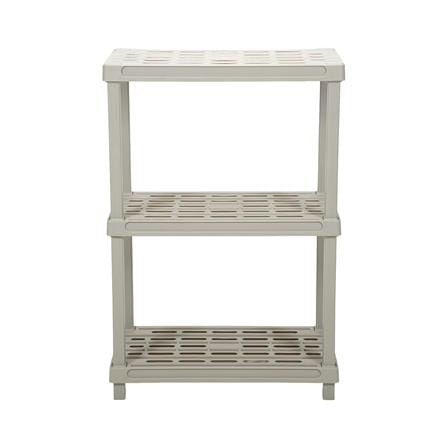 ชั้นพลาสติก 3 ชั้น STACKO 60x35x88 ซม. สีเทาอ่อน_2
