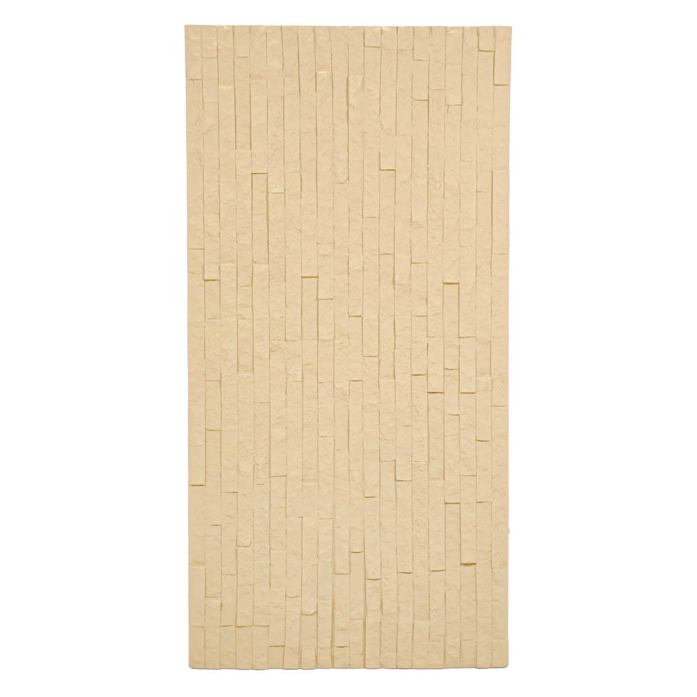 แผ่นตกแต่งผนัง PU 60x120 ซม. TARA BRICK ROCK BROWN