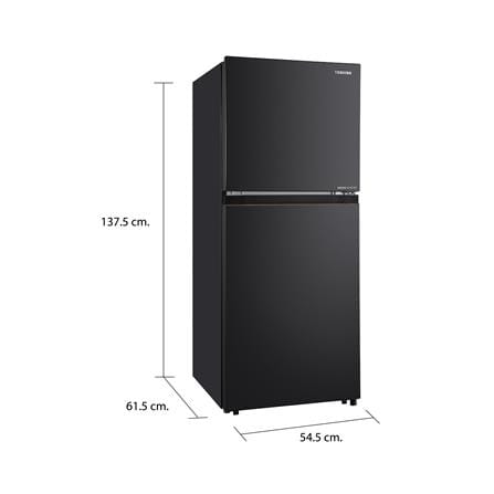 ตู้เย็น 2 ประตู TOSHIBA GR-RT268WE-PMTH(68) 7.3 คิว สีดำด้าน_7