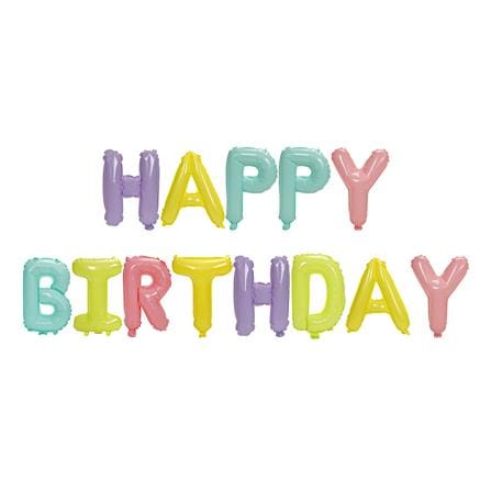 ลูกโป่งฟอยล์ HAPPY BIRTHDAY SIGN SNAZZ 16 นิ้ว สีรุ้ง_0