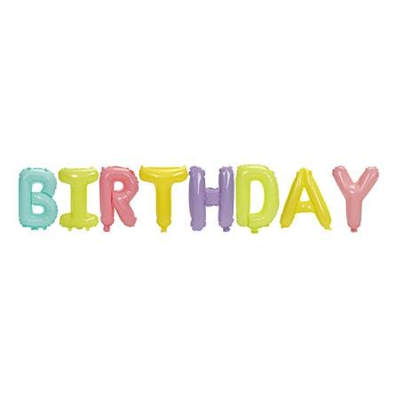ลูกโป่งฟอยล์ HAPPY BIRTHDAY SIGN SNAZZ 16 นิ้ว สีรุ้ง_2