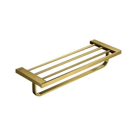 ชั้นวางพร้อมราว KARAT FAUCET KB-02-717-41 สีทอง_0