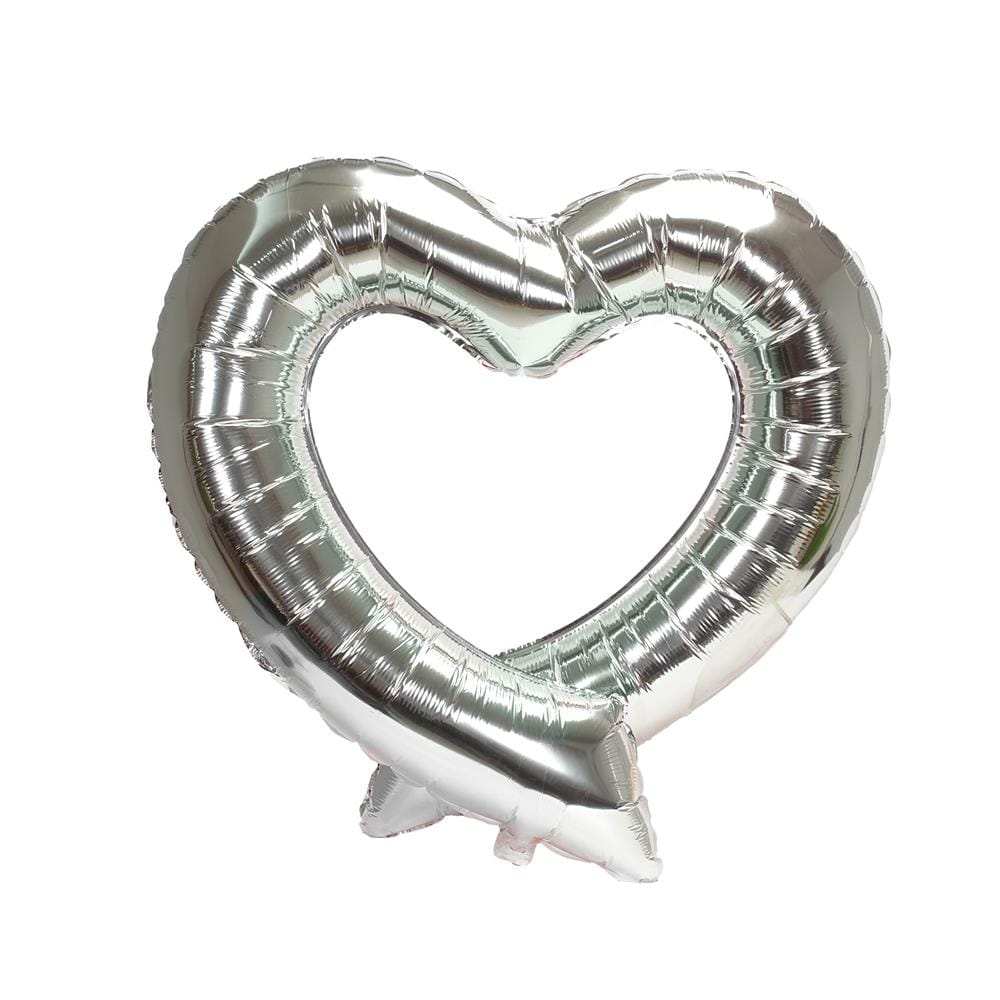 ลูกโป่งฟอยล์ HEART SNAZZ 33 นิ้ว สีแดง