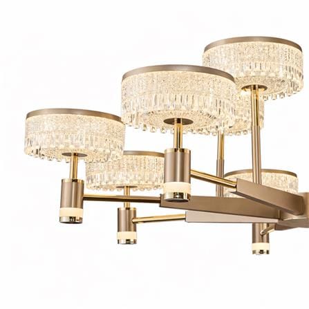 ไฟช่อ LED CARINI KM9855-8+4 132 วัตต์ DAYLIGHT/COOL WHITE/WARM WHITE 12 หัว_1