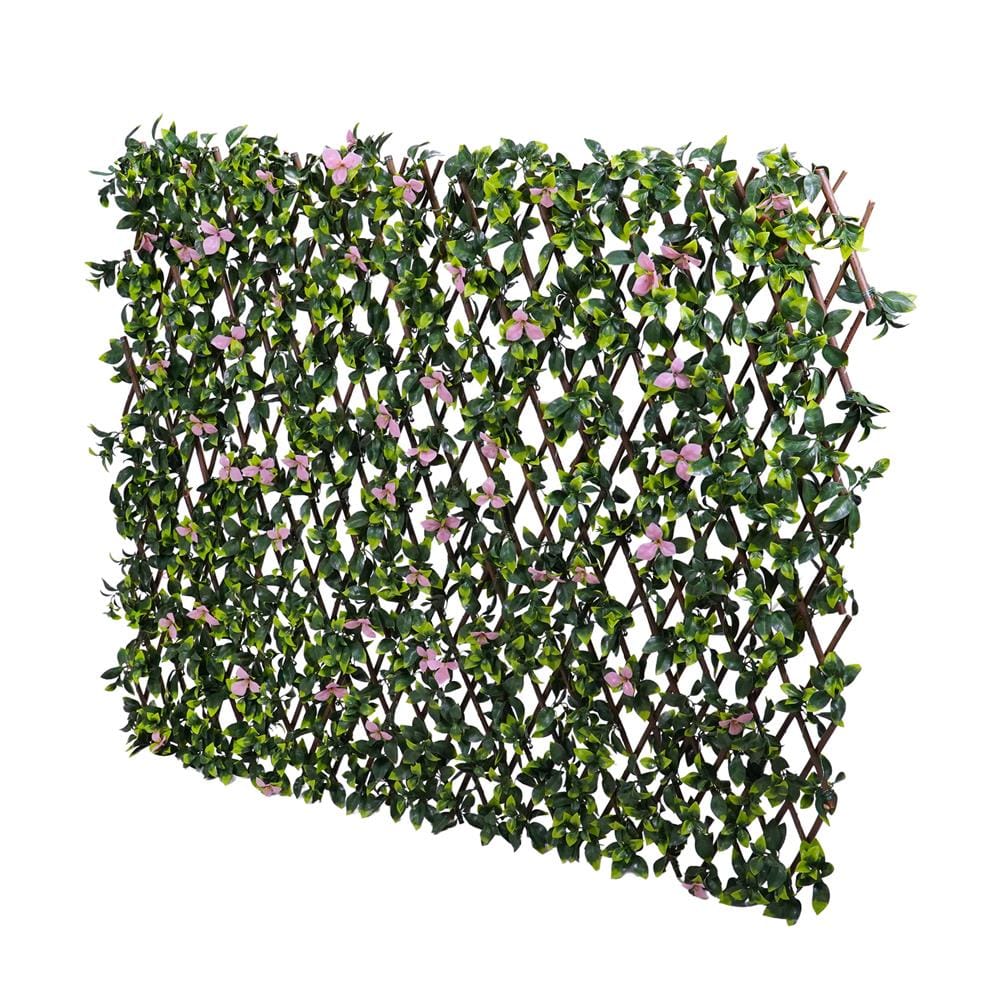 รั้วไม้อเนกประสงค์ ยืด-หด SPRING BERRY PINK 200x100 ซม.