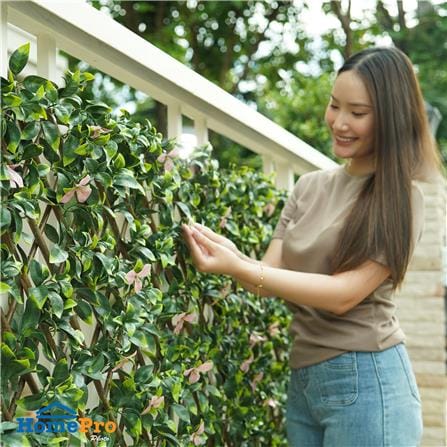 รั้วไม้อเนกประสงค์ ยืด-หด SPRING BERRY PINK 200x100 ซม._6
