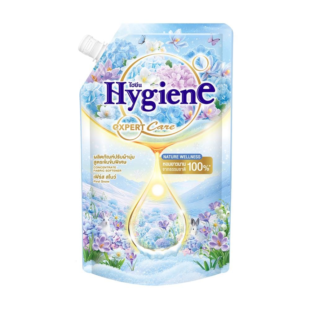 น้ำยาปรับผ้านุ่ม HYGIENE 470 มล. เฟิร์ส สโนว์ (แพ็ก 2+1)