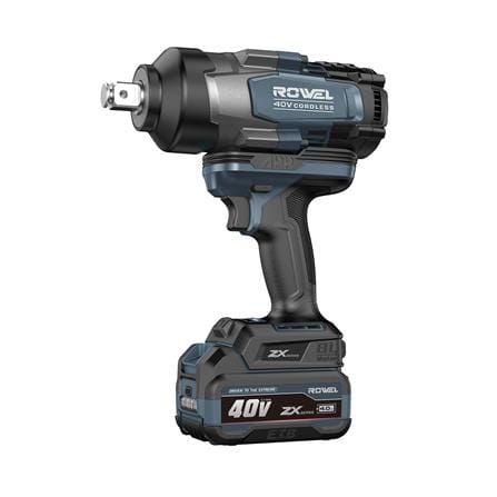 บล็อกกระแทกไร้สาย (พร้อมแบตเตอรี่) ROWEL DIW2100ZX-S 40 โวลต์_0
