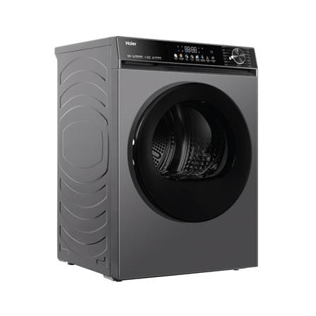 เครื่องอบผ้าฝาหน้า HAIER HD100-A357S8 10 กก. HEATPUMP สีเทาเข้ม_2