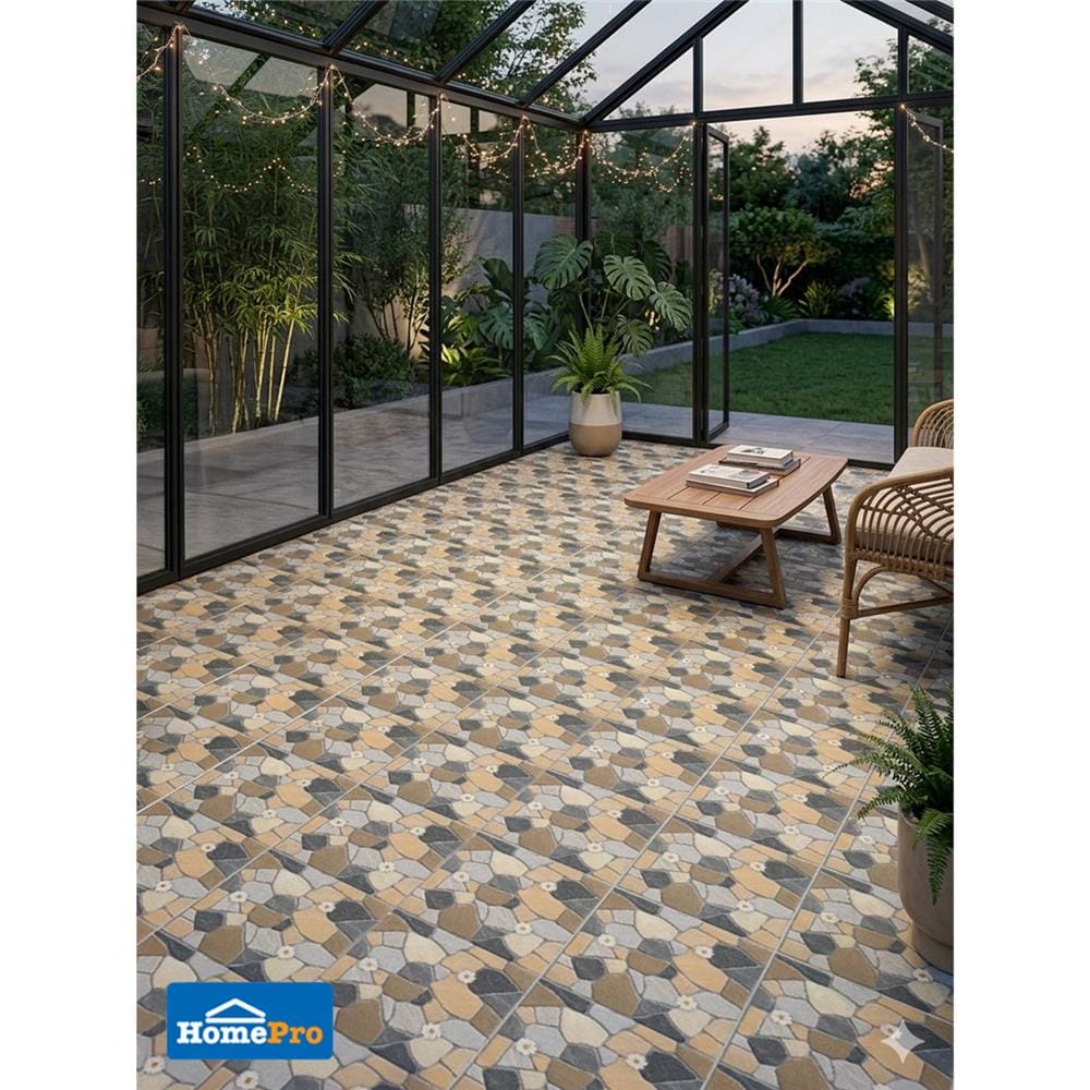 กระเบื้องพื้น 12x12 นิ้ว ภูผา อนาวิล คัลเลอร์ฟูล A 1 ตร.ม.