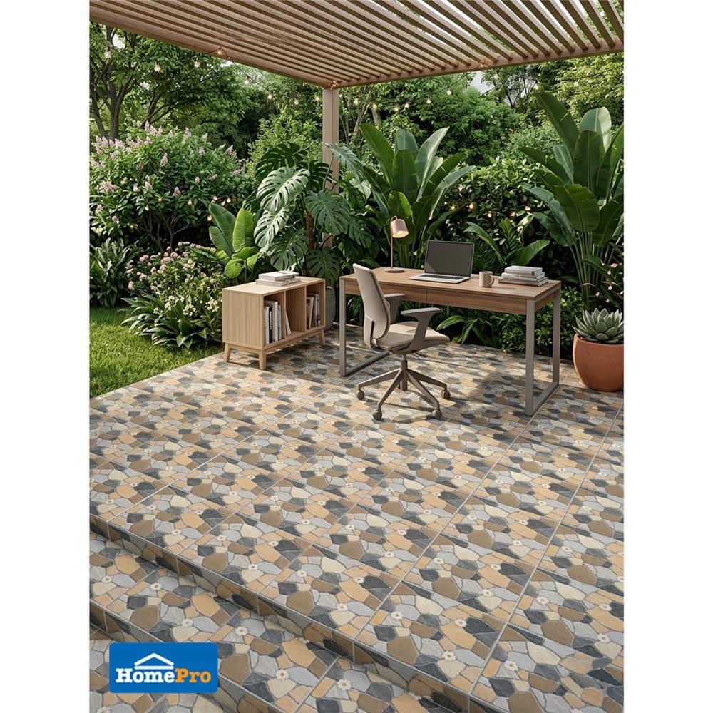 กระเบื้องพื้น 12x12 นิ้ว ภูผา อนาวิล คัลเลอร์ฟูล A 1 ตร.ม.