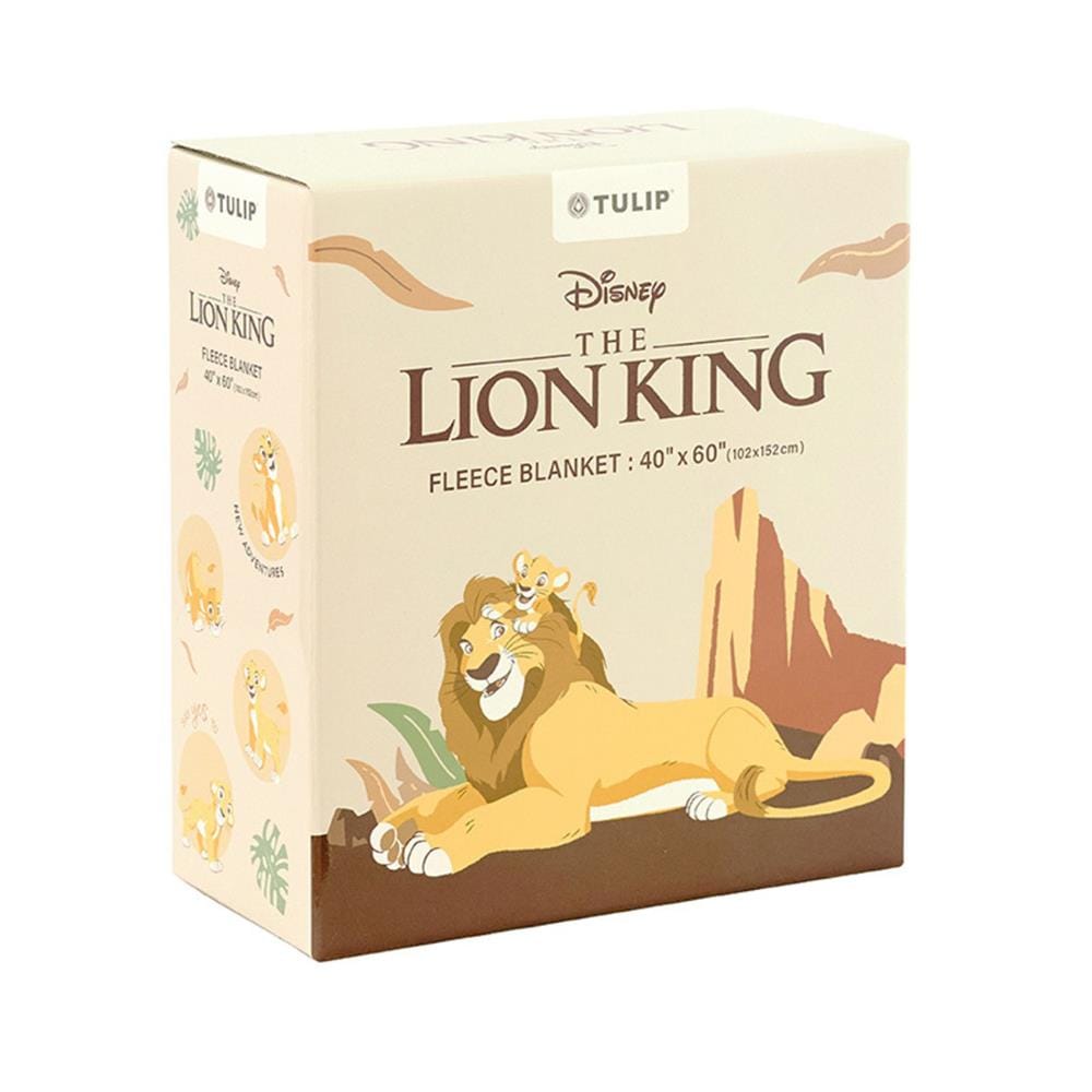 ผ้าห่ม TULIP LION KING 40x60 นิ้ว 02106-TFG31