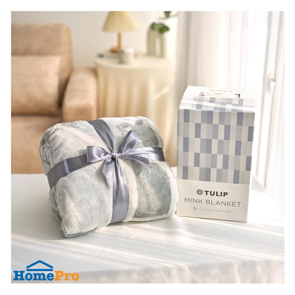 ผ้าห่ม TULIP MINK 63x82 นิ้ว 02210-TM002