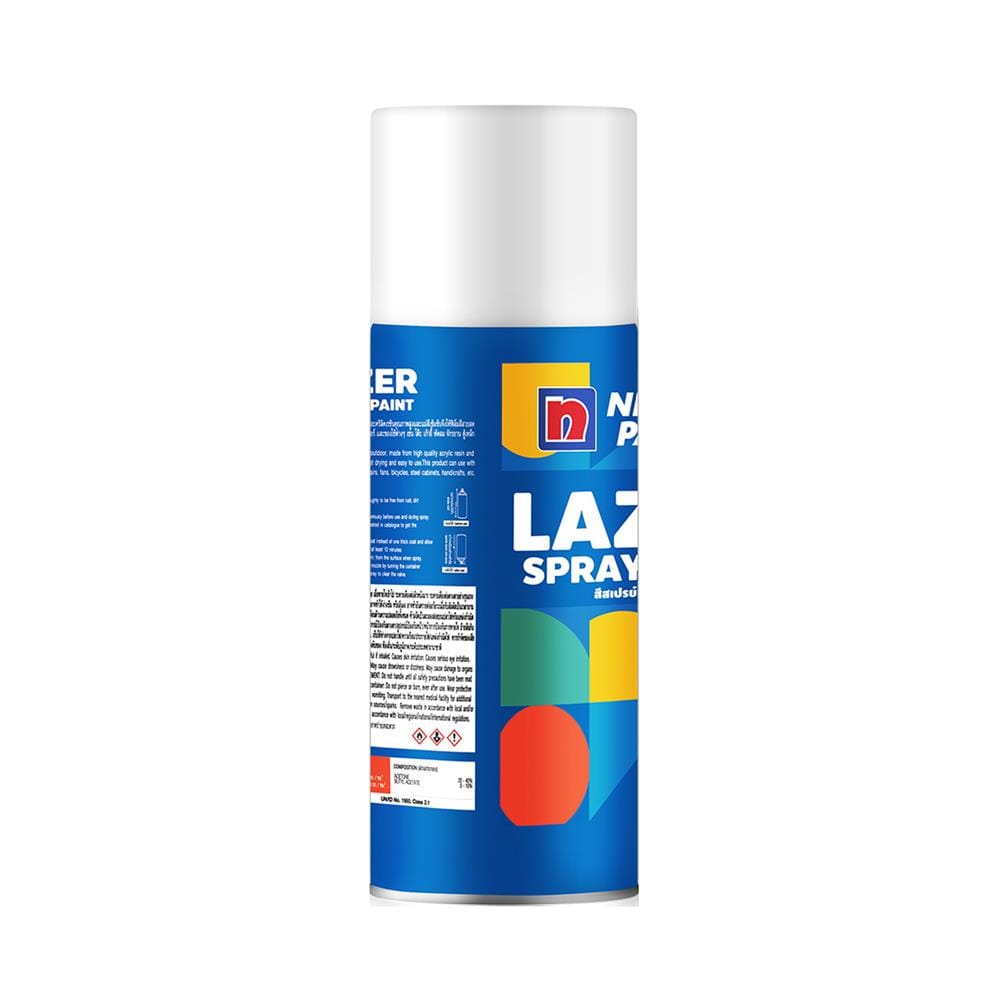 สีสเปรย์ LAZER L200 สีขาว 400 ซีซี