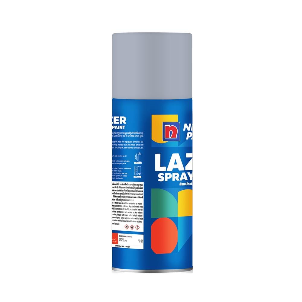 สีสเปรย์ LAZER L300 สีเงิน 400 ซีซี