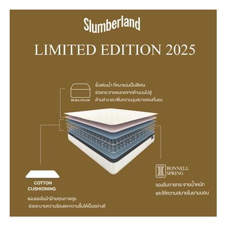 ที่นอนสปริง 6 ฟุต SLUMBERLAND รุ่น LIMITED EDITION_6