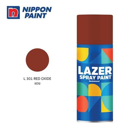 สีสเปรย์ LAZER L301 สีแดง 400 ซีซี_0