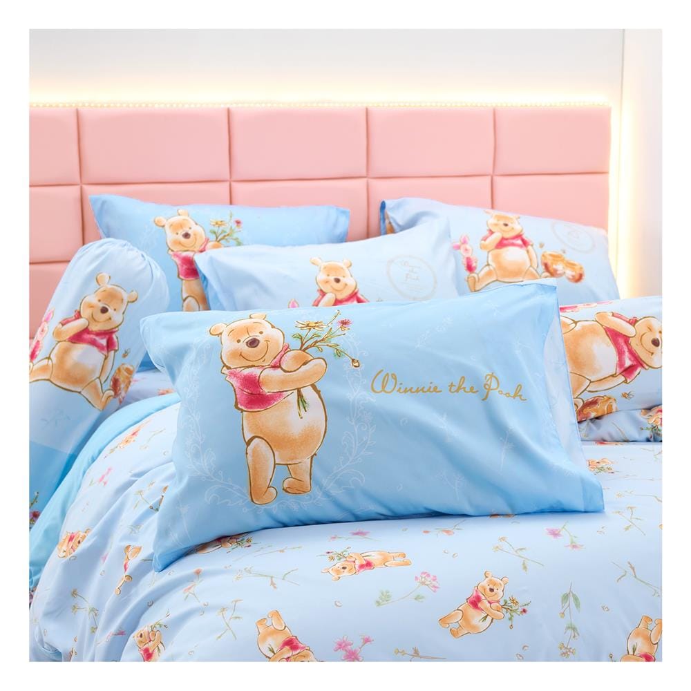 ชุดผ้าปูที่นอน 5 ฟุต (ชุด 6 ชิ้น) TULIP WINNIE THE POOH 60256-DLD048